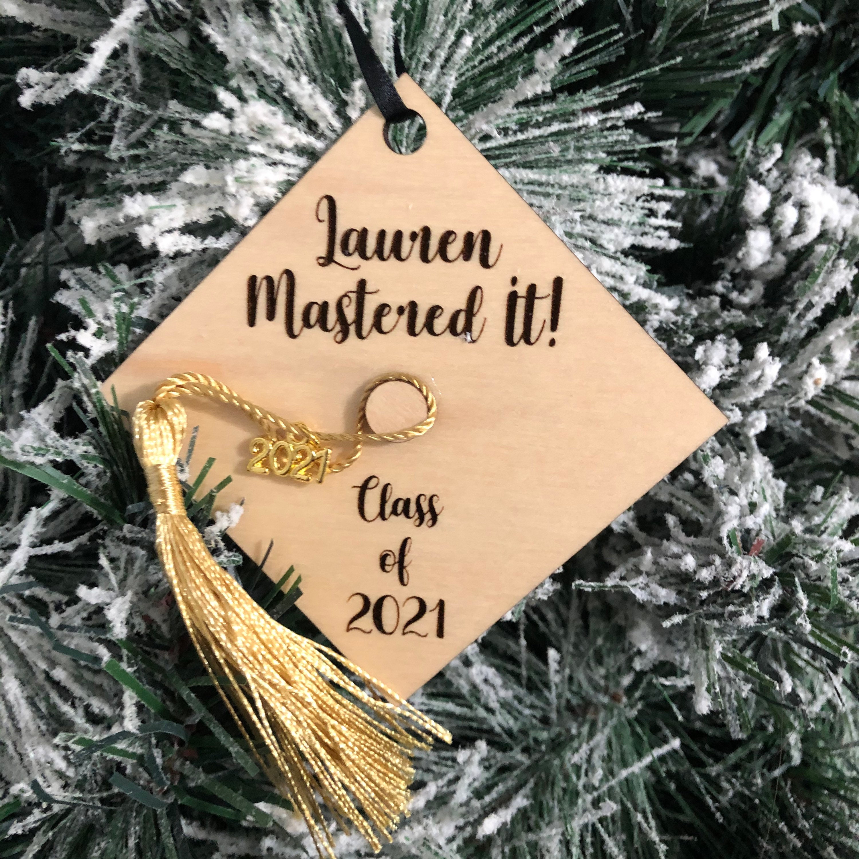 Masters Degree Gift Graduation Cap Gift College Graduate Etsy