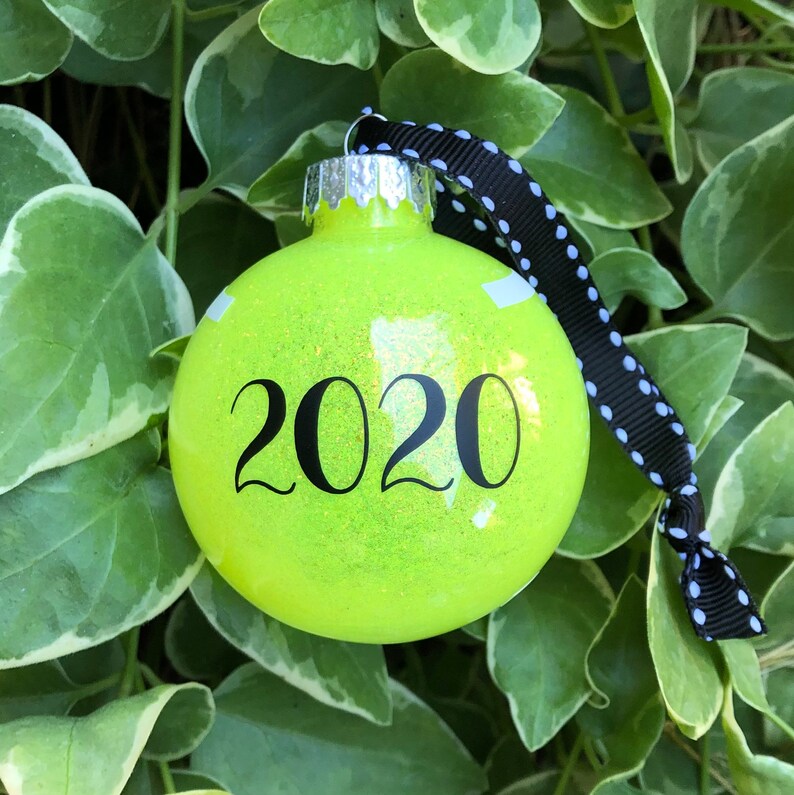 Tennis Ball Ornament Tennis Player Ornament Tennis Coach Etsy