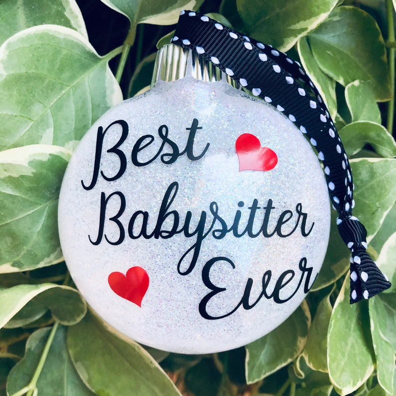 Babysitter Ornament Babysitter Gift Best Babysitter Ever | Etsy