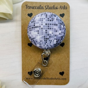 Disco Ball | Badge Holder | Disco Ball Lanyard | Disco Ball Magnet | Badge Holder | Dancer Badge Reel | Funny Badges