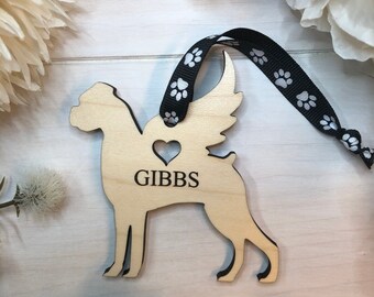 Boxer Memorial Gift | Boxer Dog | Dog Memorial Gift | Dog Memorial | Rainbow Bridge | Pet Memorial | Dog Name Gift | Dog Angel | Dog Loss