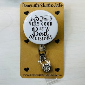 Badge Reel | Nurse Badge Reel | Medical ID Badge | Nurse Badge Reel Funny | Funny Badge Holder | Sarcasm