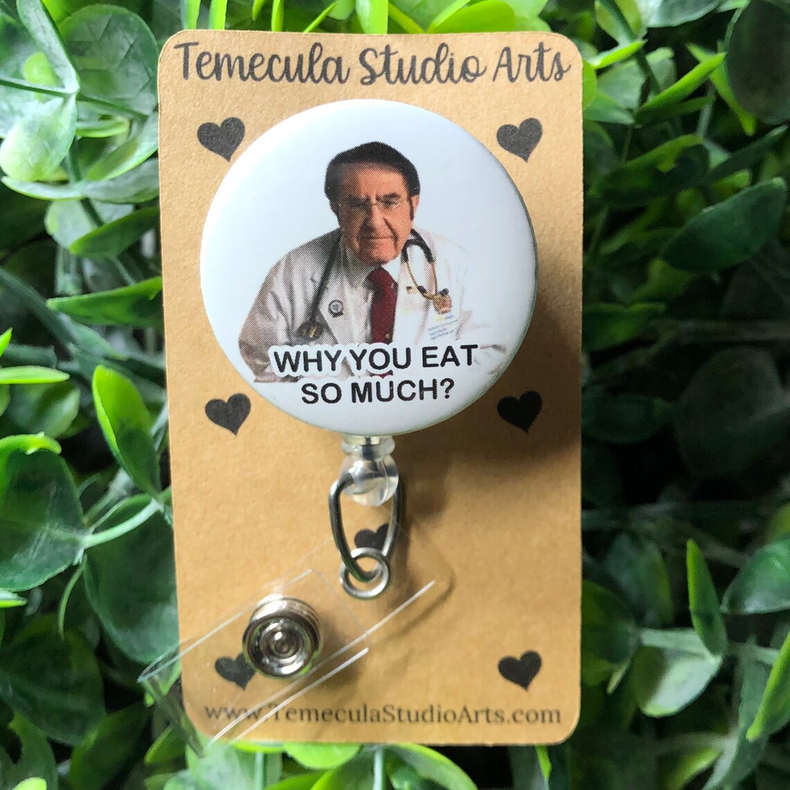 Funny Badge Reel ER Nurse Badge Reel Medical ID Badge Etsy