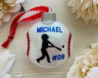 Little League Ornament | Pony League Christmas Ornament | TBall Ornament | Baseball Ornament | Baseball Christmas Ornament | Baseball Team