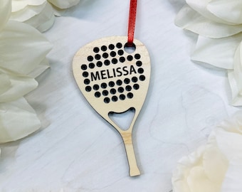 Paddle Ball Ornament | Paddle Ball Gift | Paddle Ball Player | Paddle Ball | Paddle Ball Player Ornament | Paddle Ball Coach