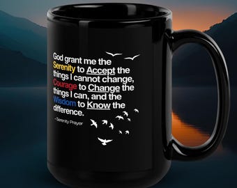 Serenity Prayer Coffee Mug