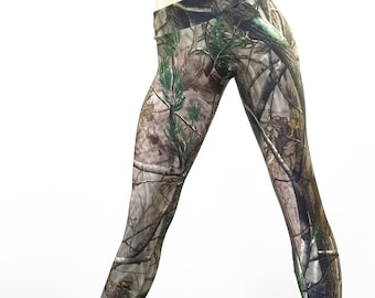 Camo Pants - Camoflauge - Brown Camo - Green - Camo Stretch Pants - Hot Yoga - Fitness - Legging - Low Rise - SXYfitness Brand - USA