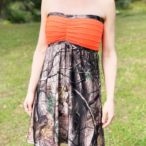 White camo bridesmaid dresses sale