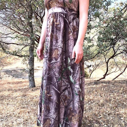 camo bridesmaid dresses Dress - Camouflage Dress - Camo Sundress - Camo Clothing - Camo Women - Camo Wedding - Camo Dress Off the Shoulder Sleeve Length(cm) Camo Dress - Camouflage Dress