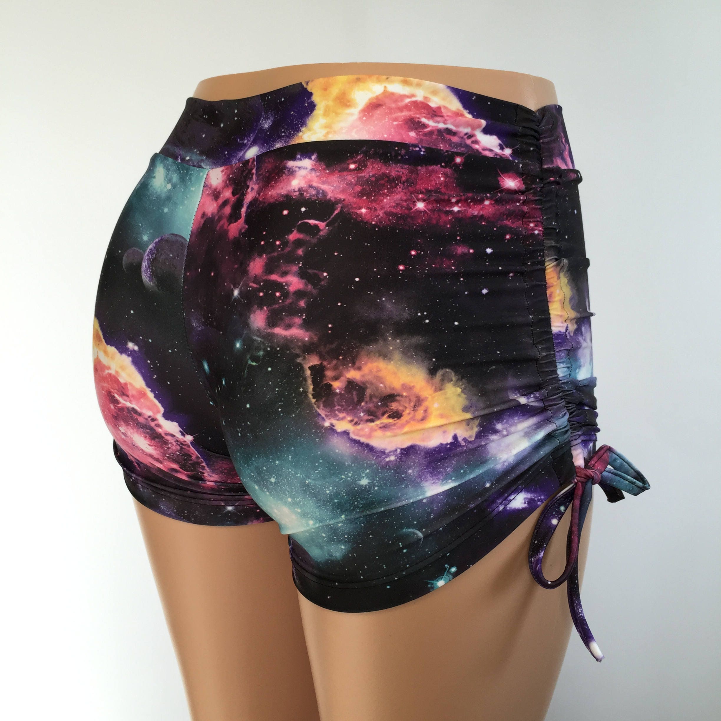 plus size yoga shorts with pockets