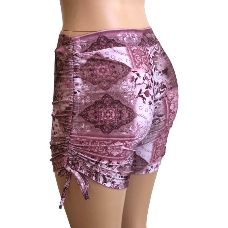 SALE Size M/L only Long Hot Yoga Swim Shorts SXYfitness Made in USA image 2