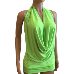 Neon Halter Dress - Etsy Neon Halter Dress - Etsy