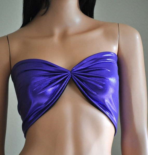 Purple Mermaid Bra Top 