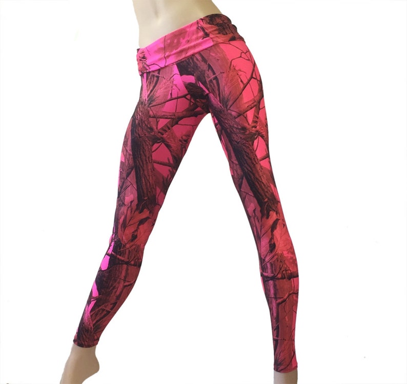 Camo Pants Workout Clothes Hot Yoga Pink Camo Etsy
