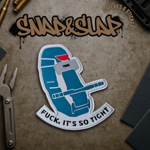 Tourniquet "F*ck It's So Tight" PVC Moral Patch – Rolig Medic Tactical Gear