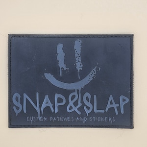 Snap & Slap Company Logo Patch - Custom and Durable Patch for Tactical Gear