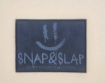 Snap & Slap Company Logo Patch - Custom and Durable Patch for Tactical Gear