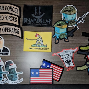 8 Patch Mystery Bundle - Custom Patches by Snap and Slaps