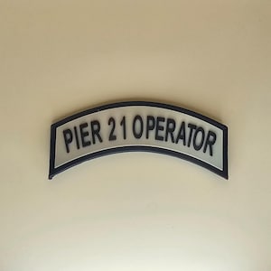 Pier 2 1 Operator Patch - Unique and Durable Custom Patch for Tactical Gear