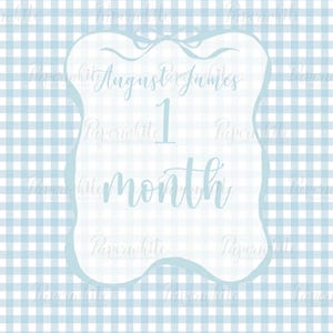 Mijlpaalkaarten babyjongen blauw gingang