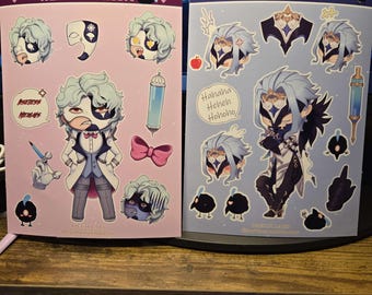Il Dottore Chibi Sticker Sheets