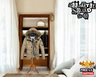Herren Wintermantel mit Kapuze | Pelzkragen Bomberjacke | Winddicht wasserdichte Oberbekleidung | Stilvolle modische Windbreaker Bekleidung