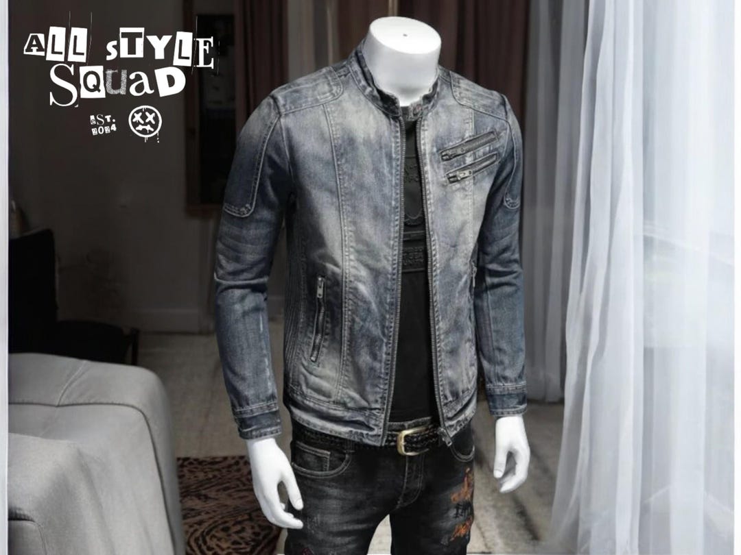 Stylish Stand Collar Zipper Jacket main image 1