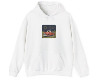 Bluza z kapturem Faith & Freedom Vintage Truck | patriotyczna, 4 lipca