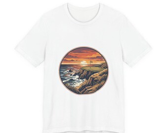 Pole golfowe Coastal Links Sunset Golf Tee | pole golfowe w stylu retro, pole weekendowe