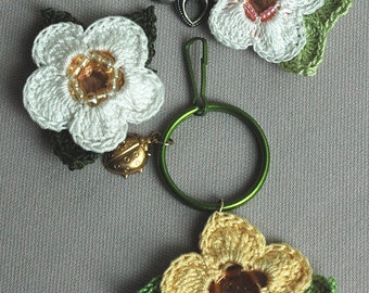 PDF Crochet a Lucky Penny Flower, brides, wedding, gift