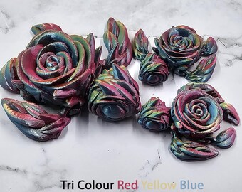 3D Printed Articulating Rose Turtle Fidget Toy - Cinderwing3D Design