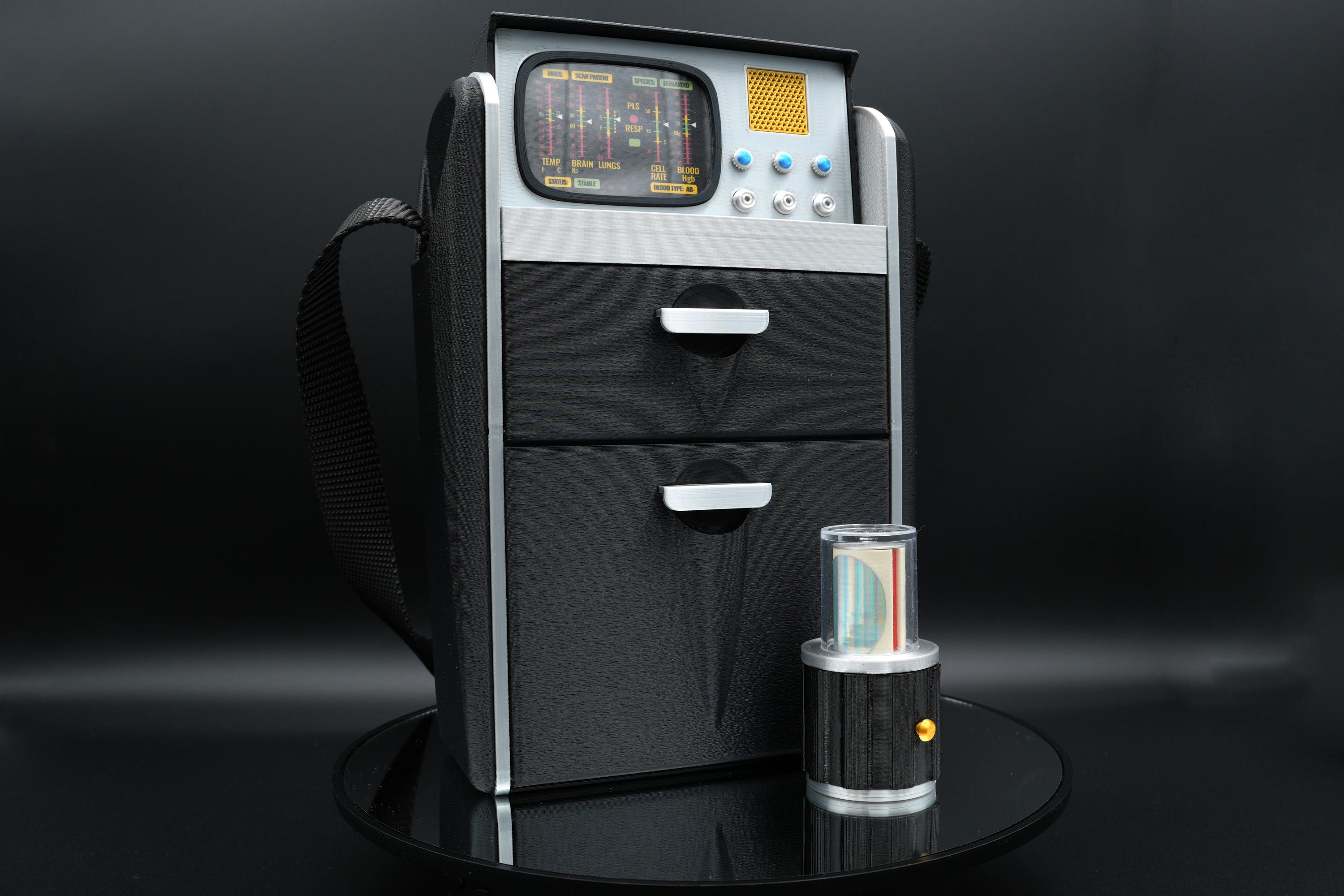 Star Trek Inspired TOS Tricorder Replica With Hand Scanner
