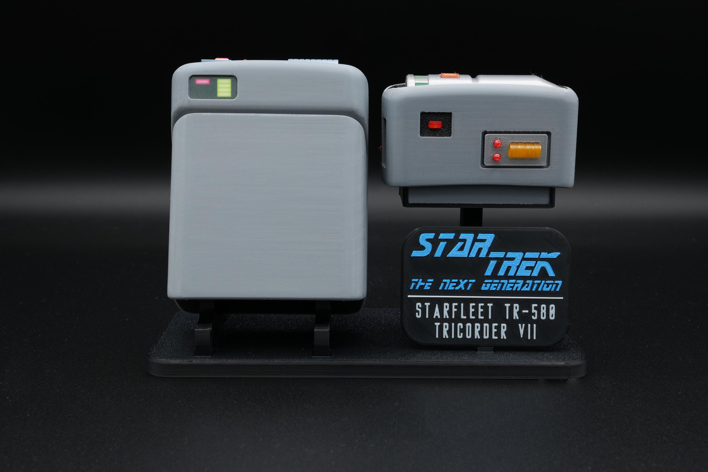 Star Trek Inspired TNG Tricorder Prop Replica – Hand Finished With