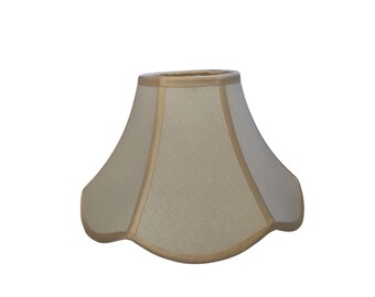 scalloped lampshade