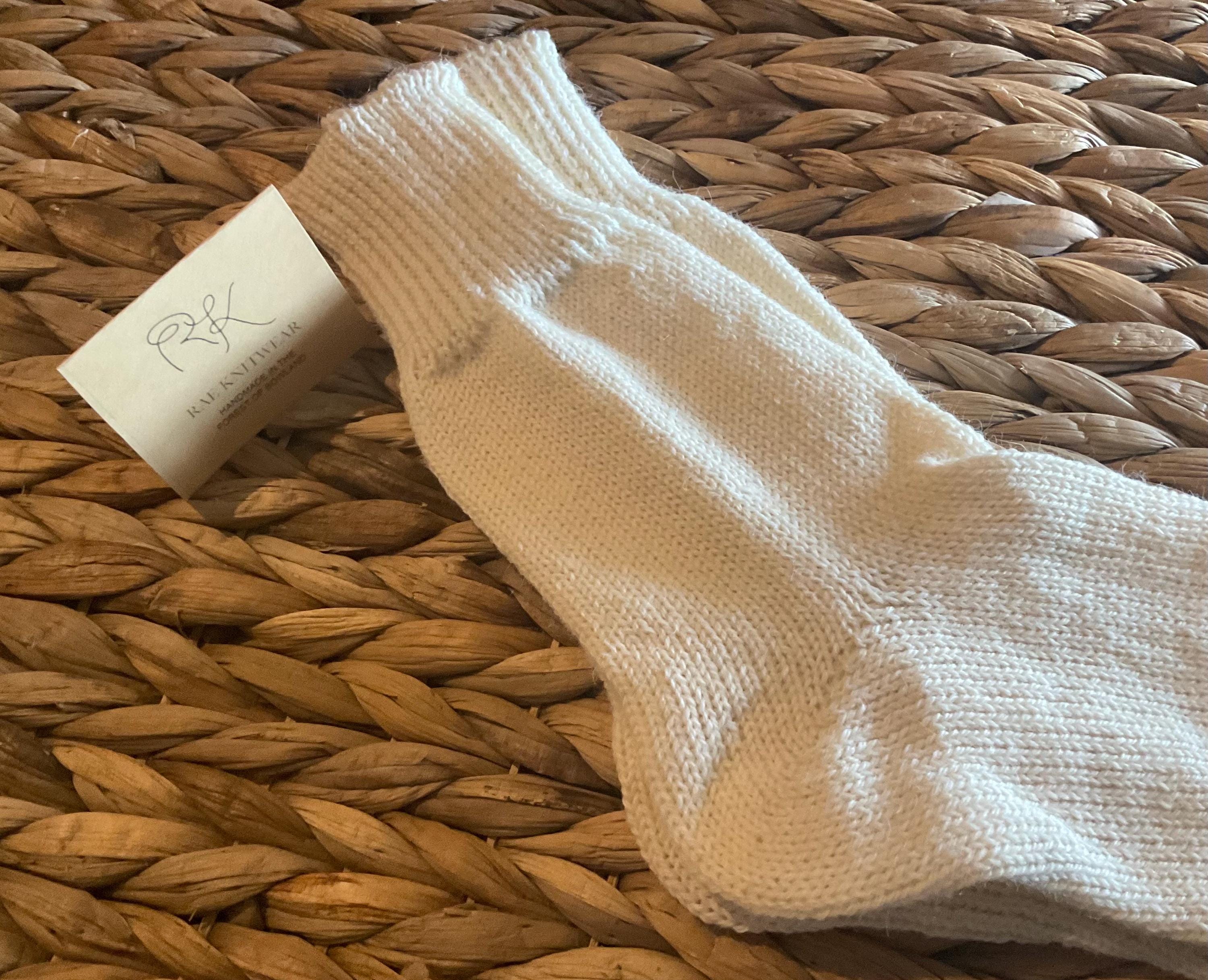Calze Invernali Altezza Caviglia Misto Lana E Alpaca Per Donna &ndash; Sock Snob &ndash; 1 Paio, Morbide E Calde