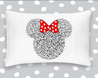disney pillowcase etsy
