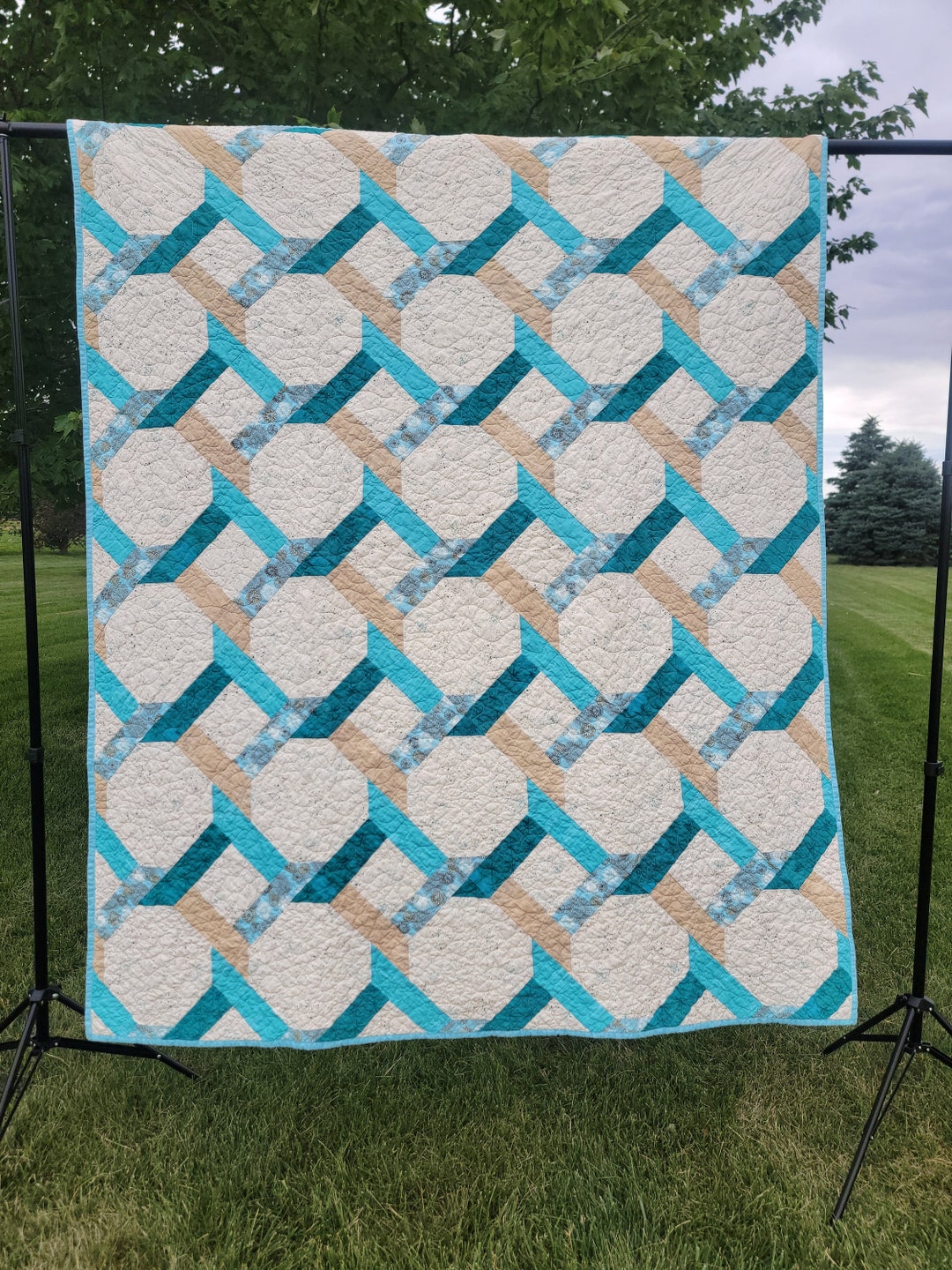 Custom Wedding Ring Quilt - Etsy