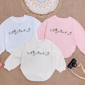 Cute Dachshund Baby Romper, Funny Dachshund baby Bodysuit, Dachshund Mom, Baby Announcement Clothes, Dachshund Lover Gift, Baby Girl Clothes