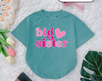 Big Sis Baby Romper: Baby Announcement, Matching Cousin Outfit
