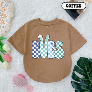 Cute Boy Bubs Easter Bubble Romper, Baby Boy Easter Clothes, Easter Bodysuit, Baby Shower Gift, 1st Easter Baby Gift, Easter Day Gift