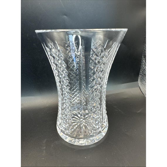 Vintage Waterford Crystal Hibernia Pattern 6" wide Flare vase