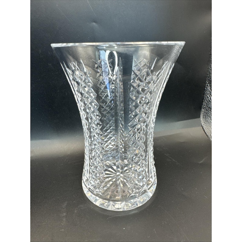 Vintage Waterford Crystal Hibernia Pattern 6" wide Flare vase image 1