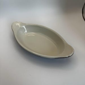 Casseruola individuale vintage HALL Pottery da 7 pollici modello 527