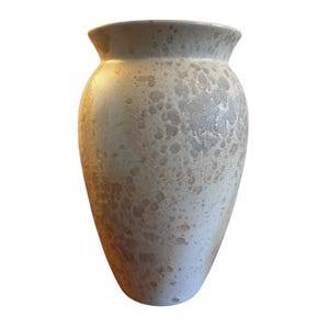 Vintage MCM Pottery Vase West Germany Scheurich Matte Fat Lava Glaze Mid 20th C