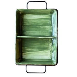 Temp-tations by Tara Tescher 9 x 12 divided rectangle baking dish with lid rack