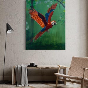 tableau peinture à la main