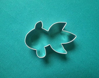 Fancy Goldfish Cookie Cutter Metal USA Tinsmith Handmade By West Tinworks