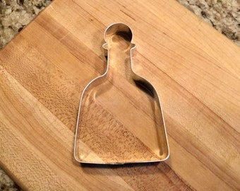 Tequila Bottle Cookie Cutter Metal USA Handcrafted By West Tinworks