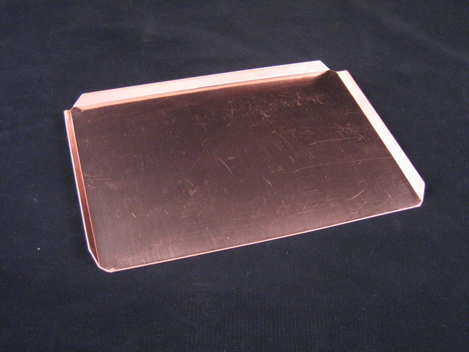 Toaster Oven Baking Sheet SOLID COPPER Handmade in the USA by Etsy