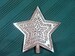 Tin Star Tree Topper 9 Inch Punched Tin Metal MADE in the USA Star in Star Pattern Hand Cut By Larry West 